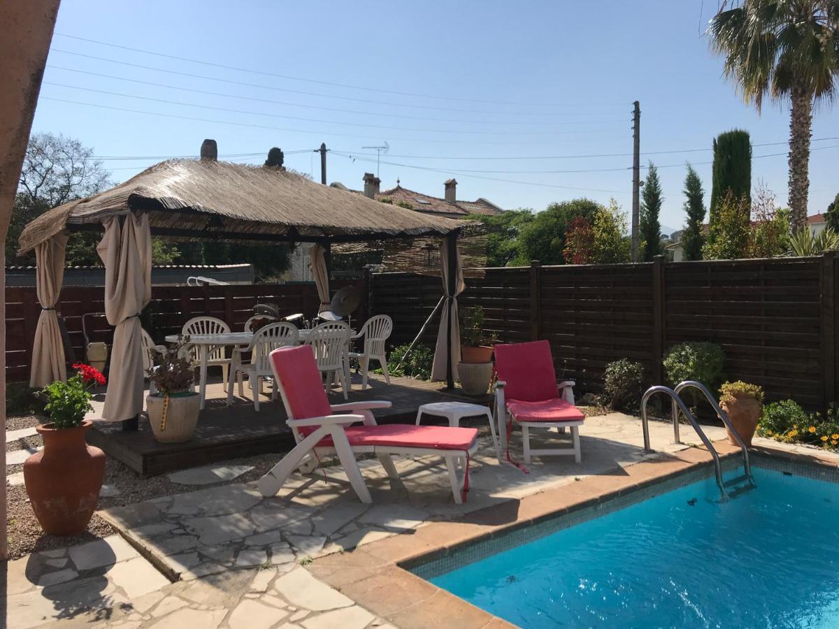 Rez De Jardin Villa Cagnes Sur Mer. Kültér fotó