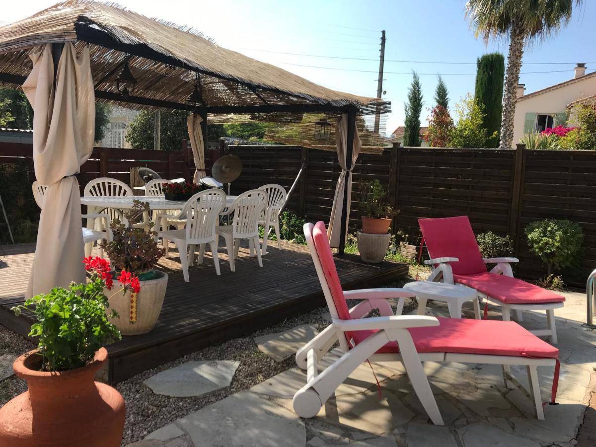 Rez De Jardin Villa Cagnes Sur Mer. Kültér fotó